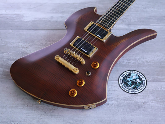2004 BC Rich Mockingbird Archtop (Natural Satin Flame)