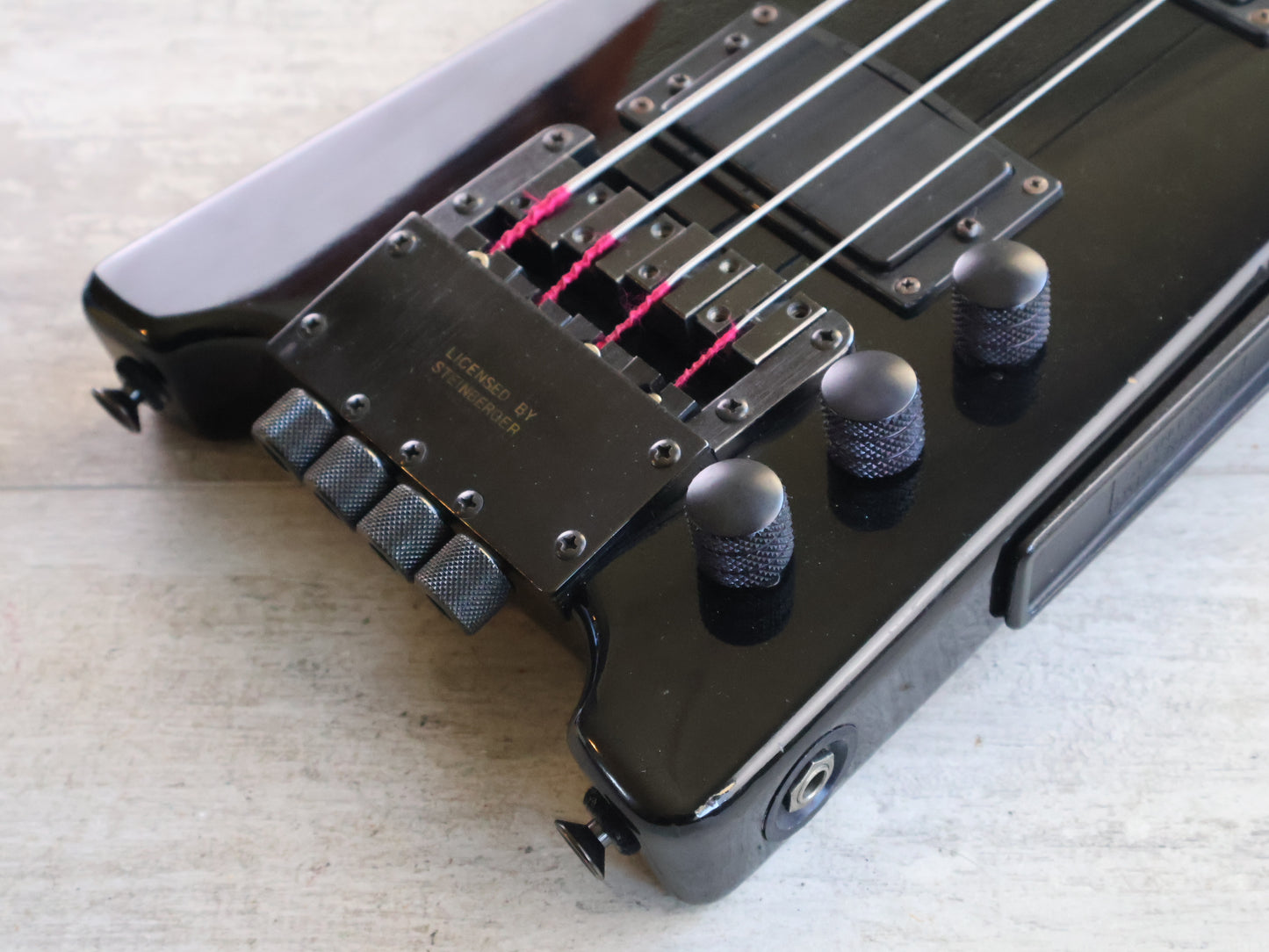 1980's Hohner B2 Headless Paddle Bass Guitar w/Steinberger System