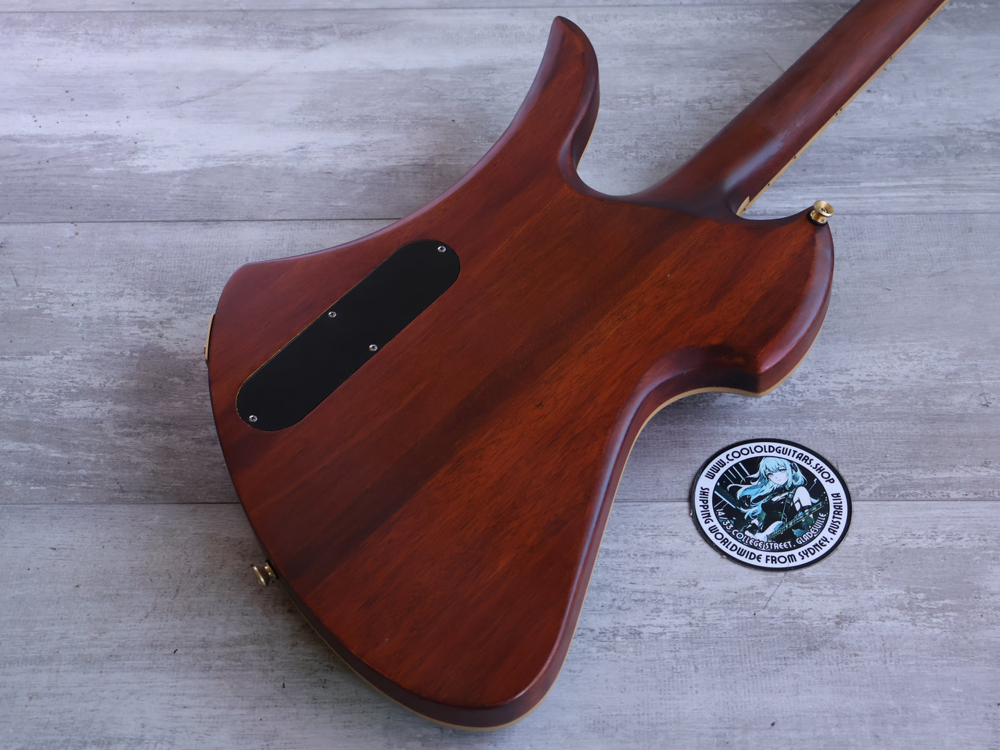 2004 BC Rich Mockingbird Archtop (Natural Satin Flame)