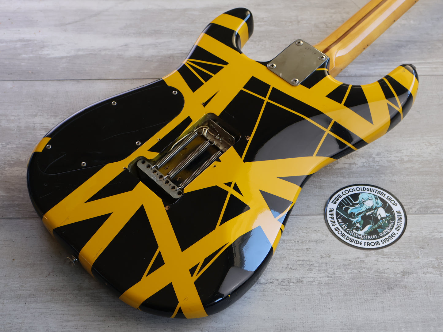 1983 Tokai Japan Goldstar Sound EVH Bumble Bee Limited Edition Superstrat