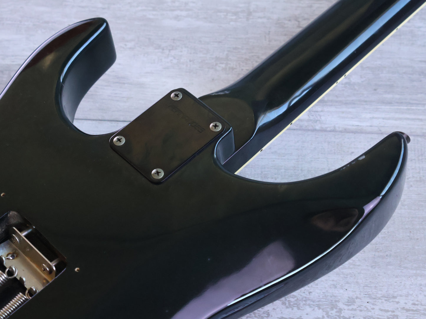 1991 Fernandes Japan STJ-70 HSS Superstrat (Black)