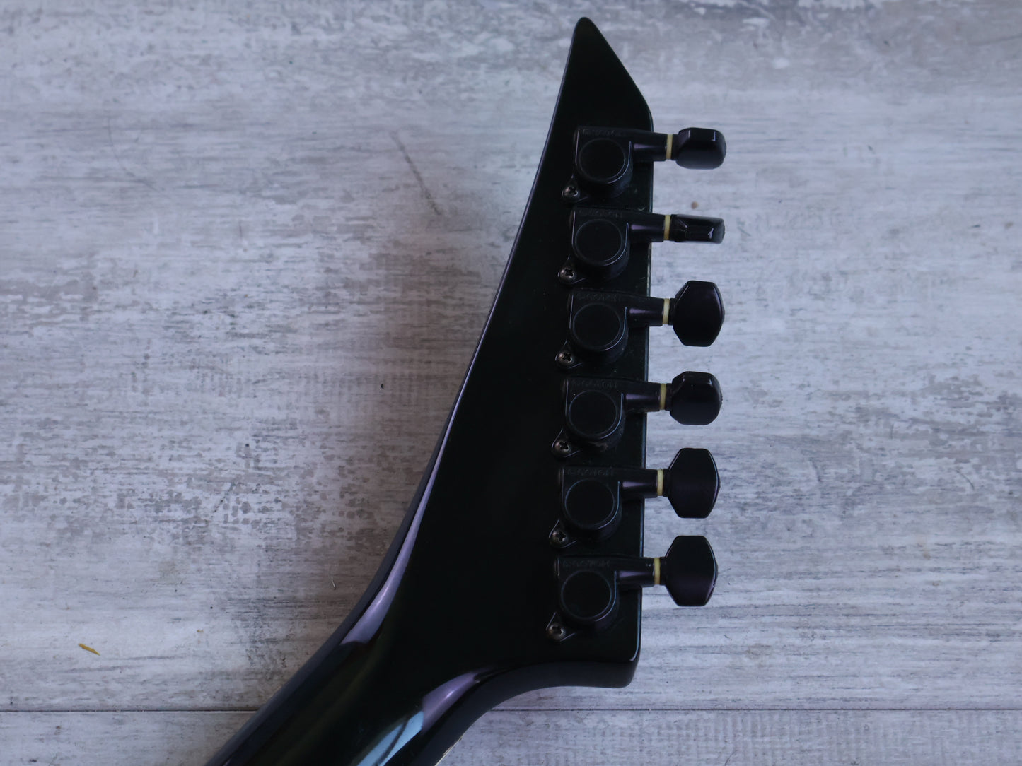 1991 Fernandes Japan STJ-70 HSS Superstrat (Black)