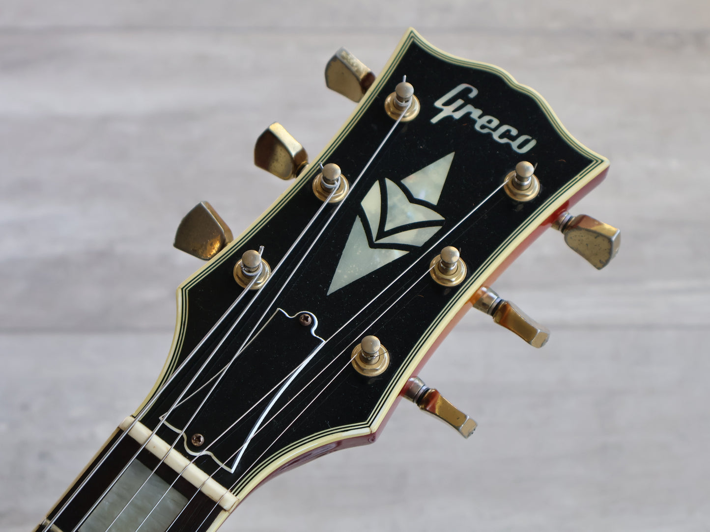 1983 Greco Japan EGC68-50 Les Paul Custom (Cherry Sunburst)