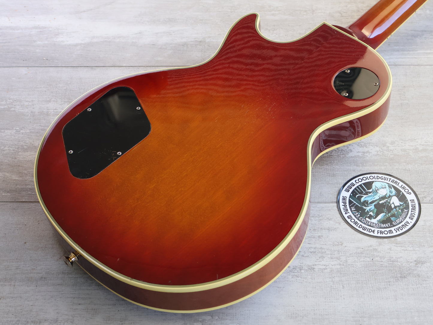 1983 Greco Japan EGC68-50 Les Paul Custom (Cherry Sunburst)
