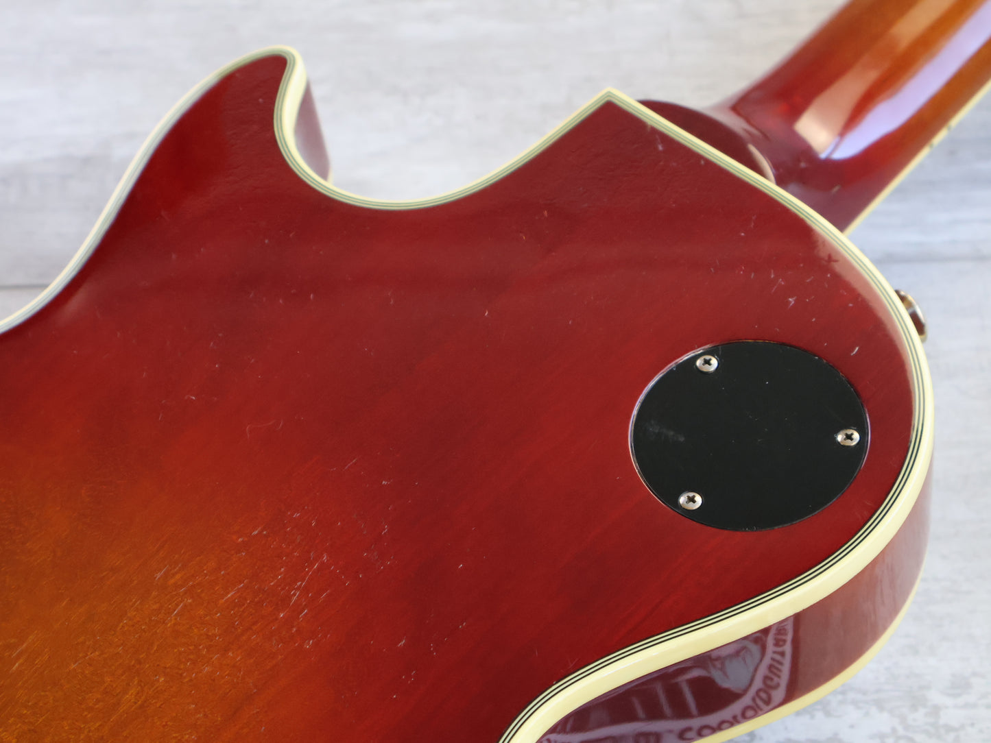 1983 Greco Japan EGC68-50 Les Paul Custom (Cherry Sunburst)