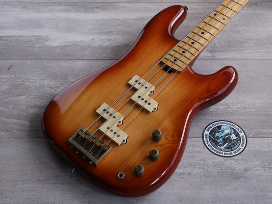 1980 Fernandes Japan FPM-80 Neckthrough Precision Bass (Cherry Sunburst)