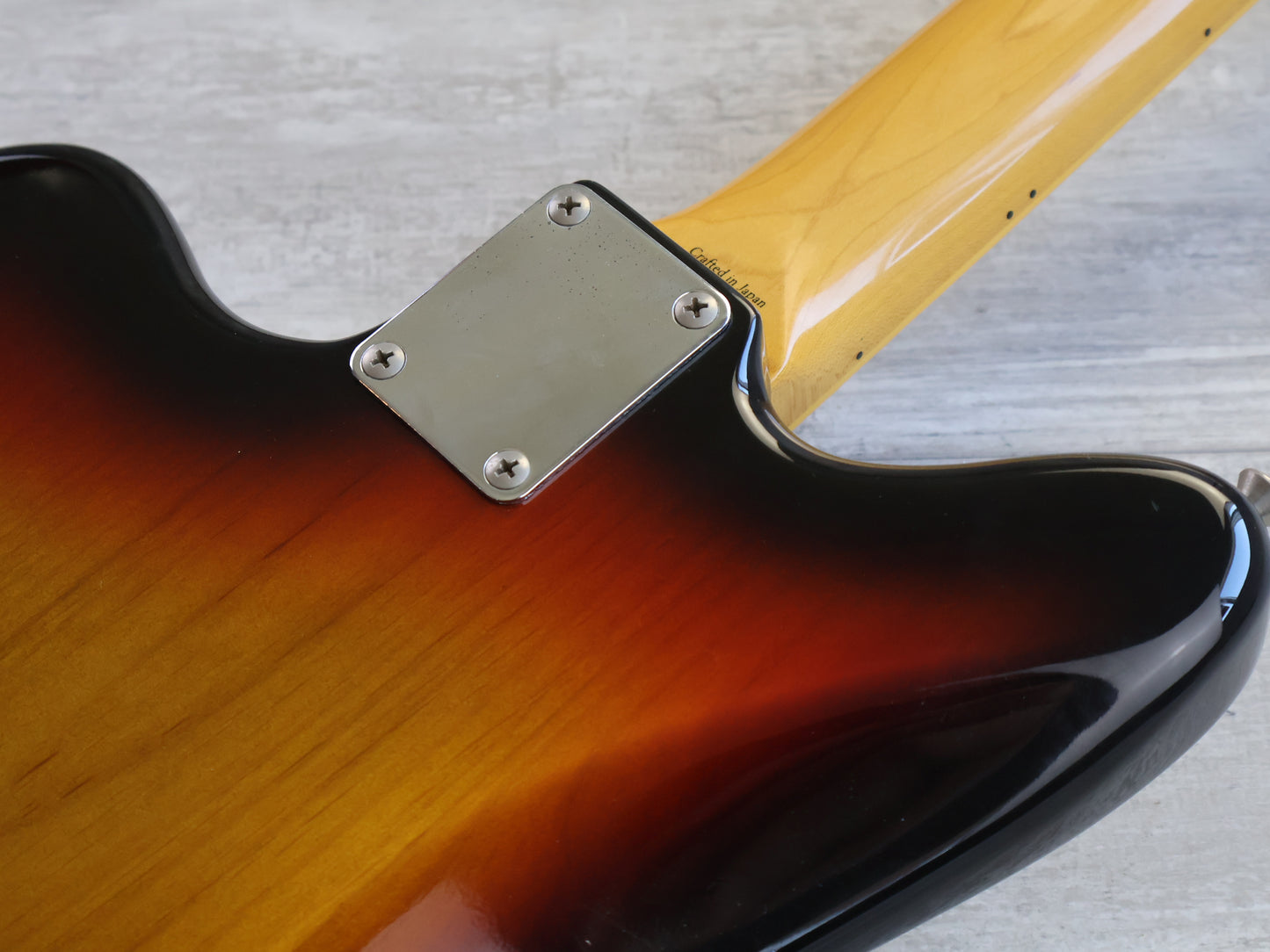 2004 Fender Japan JM66B '66 Reissue Jazzmaster w/Block Inlays & Binding (Sunburst)