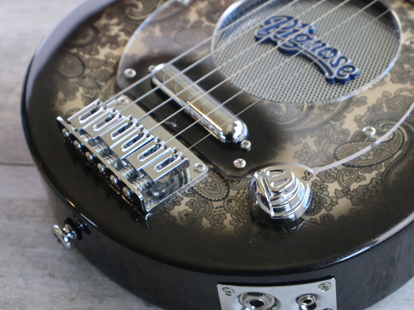 Pignose PGG-200PL Travel Guitar (Black Paisley)