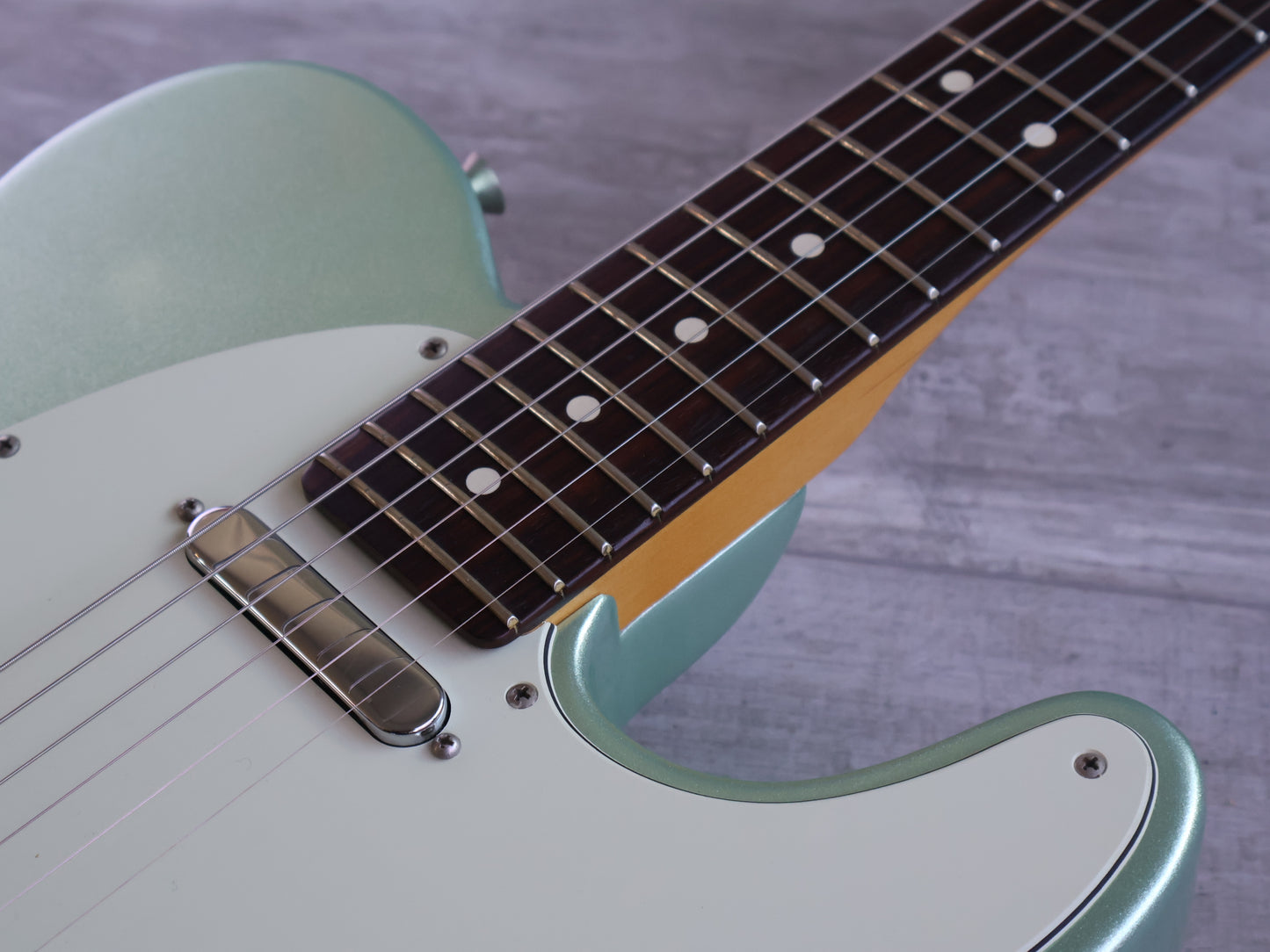 2021 Fender American Professional II Telecaster (Mystic Surf Green)