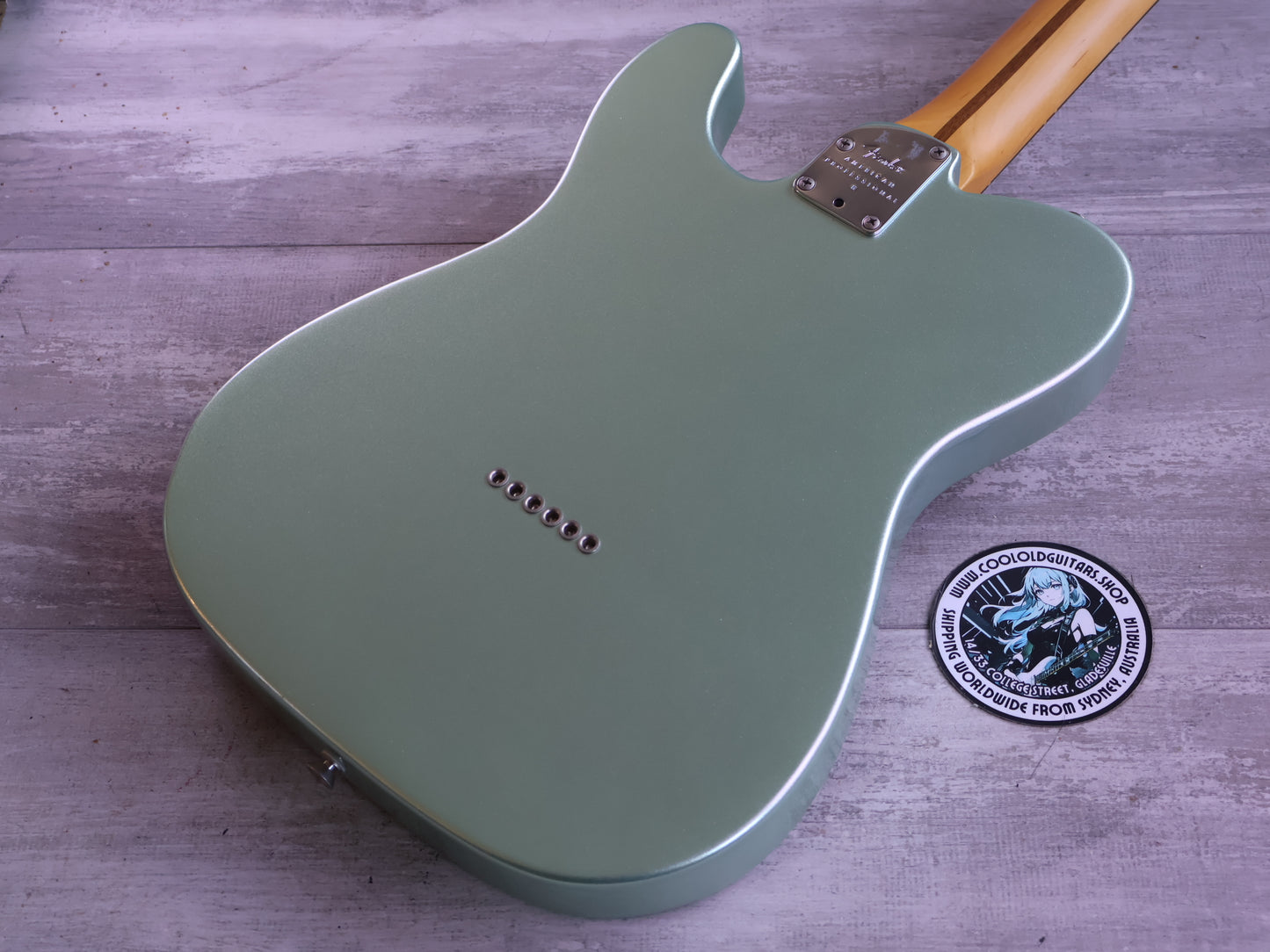 2021 Fender American Professional II Telecaster (Mystic Surf Green)