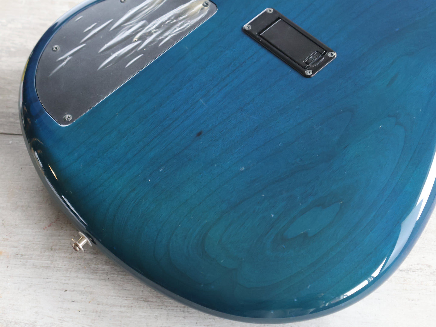 2015 Ibanez Japan SR2505M Prestige SDGR 5-String Bass (Blue Zircon)