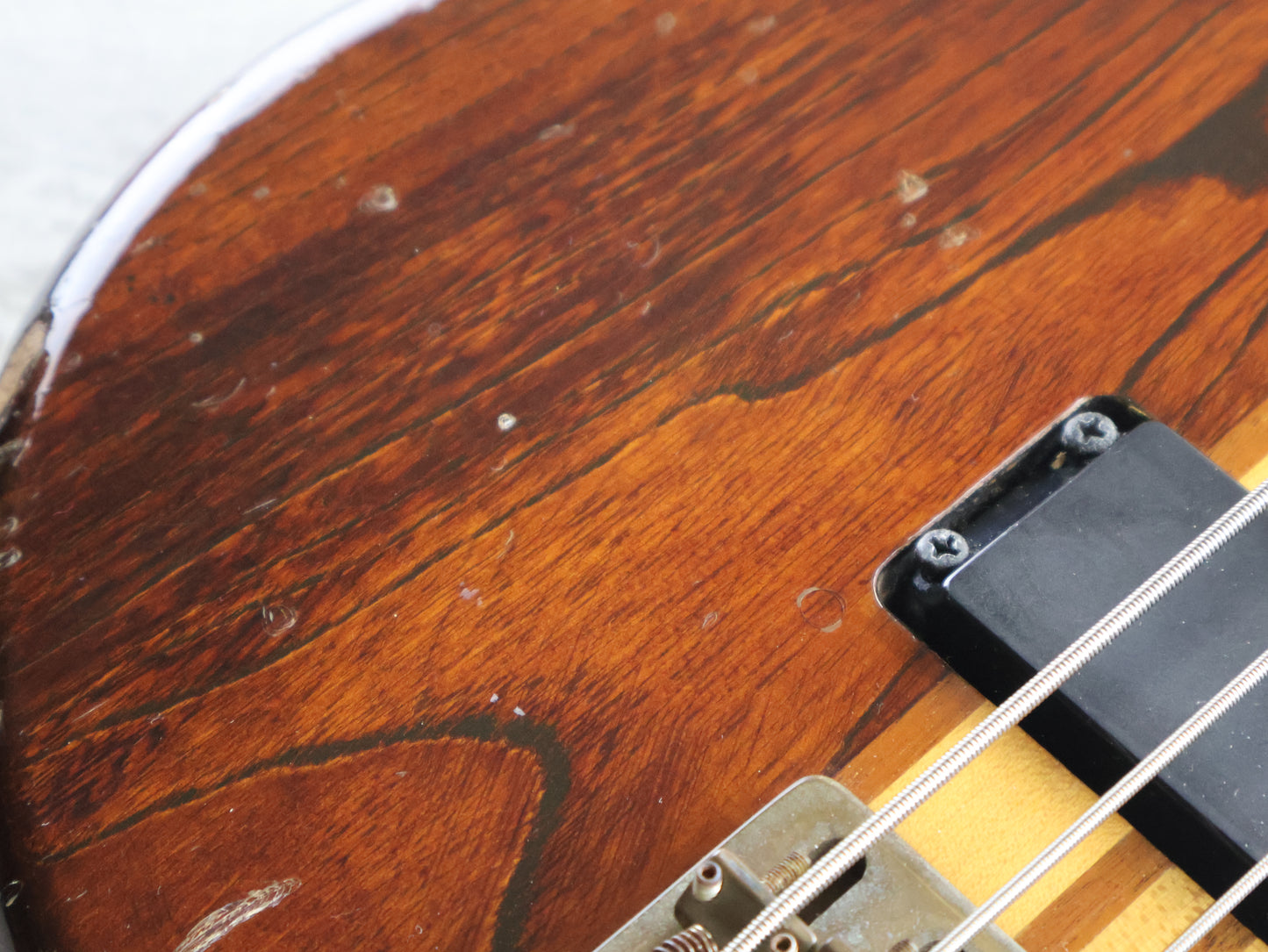 1981 Aria Pro II Japan RSB-800 Neckthrough Electric Bass (Japan Brown)