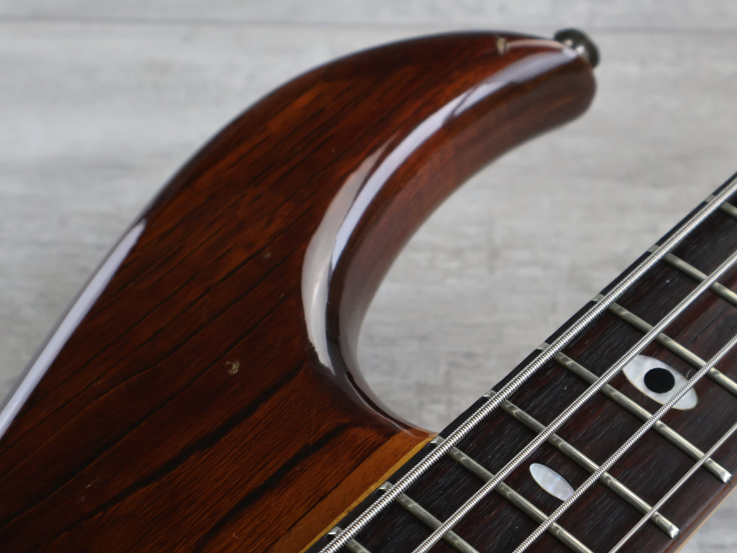 1981 Aria Pro II Japan RSB-800 Neckthrough Electric Bass (Japan Brown)