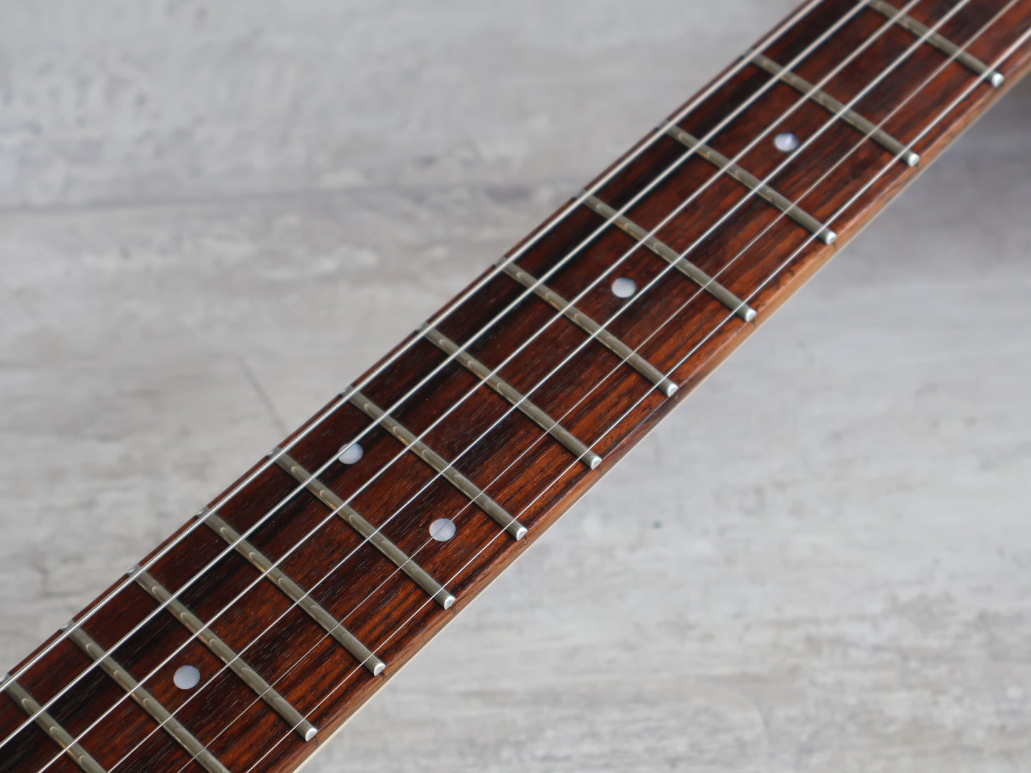 2000 Fernandes JG-80IM HH Jaguar w/Tartan Pickguard (White)