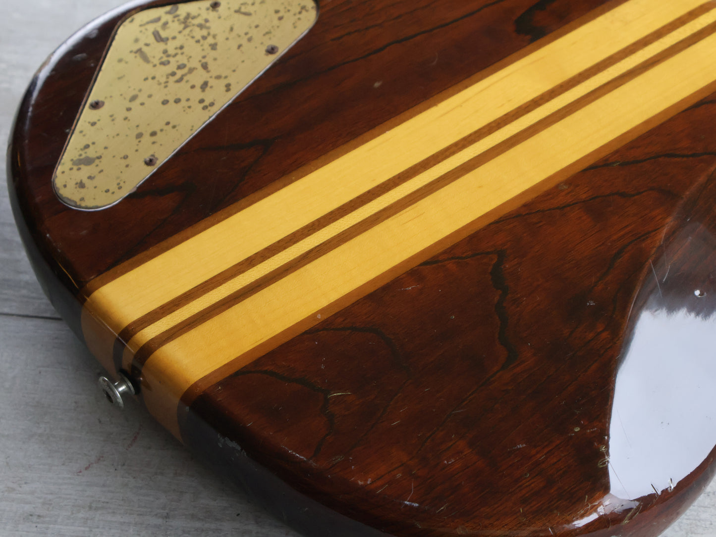 1981 Aria Pro II Japan RSB-800 Neckthrough Electric Bass (Japan Brown)