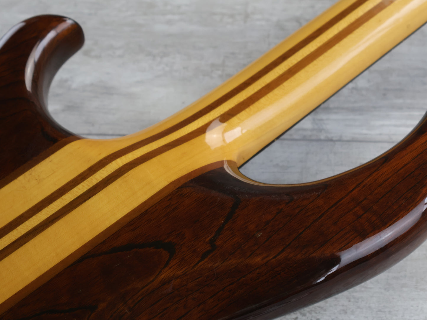 1981 Aria Pro II Japan RSB-800 Neckthrough Electric Bass (Japan Brown)