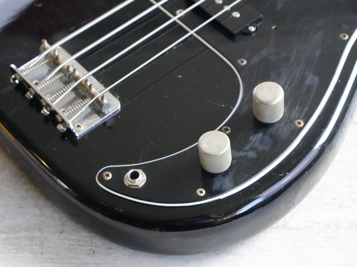 1981 Tokai Japan PB-40 Hard Puncher Precision Bass (Black)
