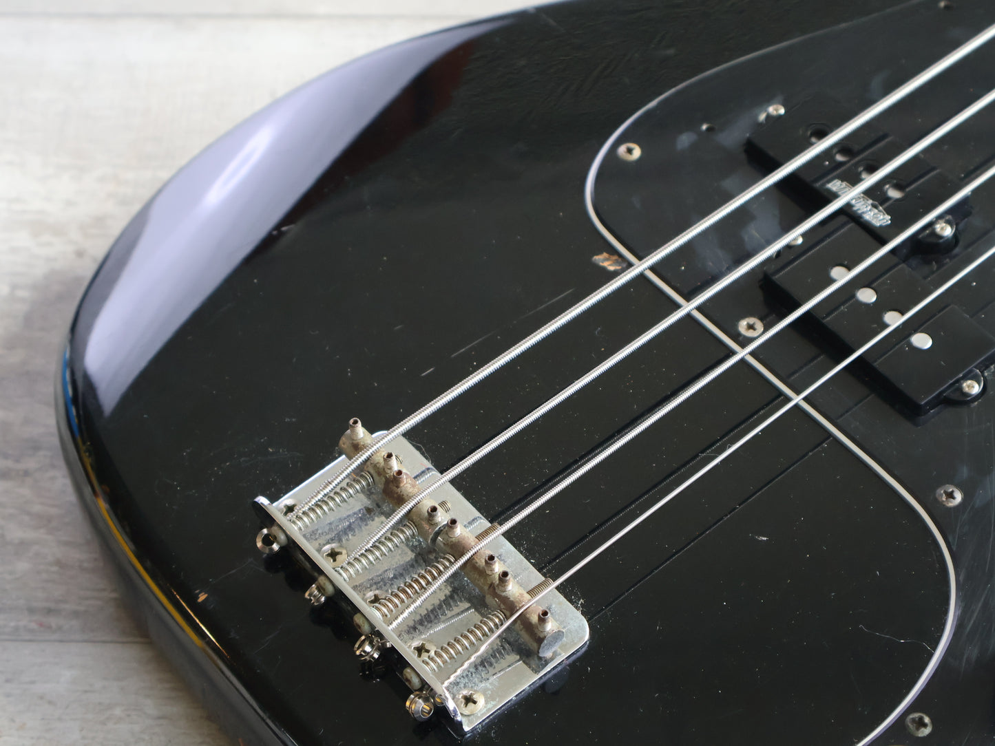 1981 Tokai Japan PB-40 Hard Puncher Precision Bass (Black)