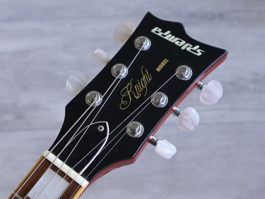 2014 Edwards (by ESP Japan) E-KT-135SQM Double Cutaway (Tiger Eye)