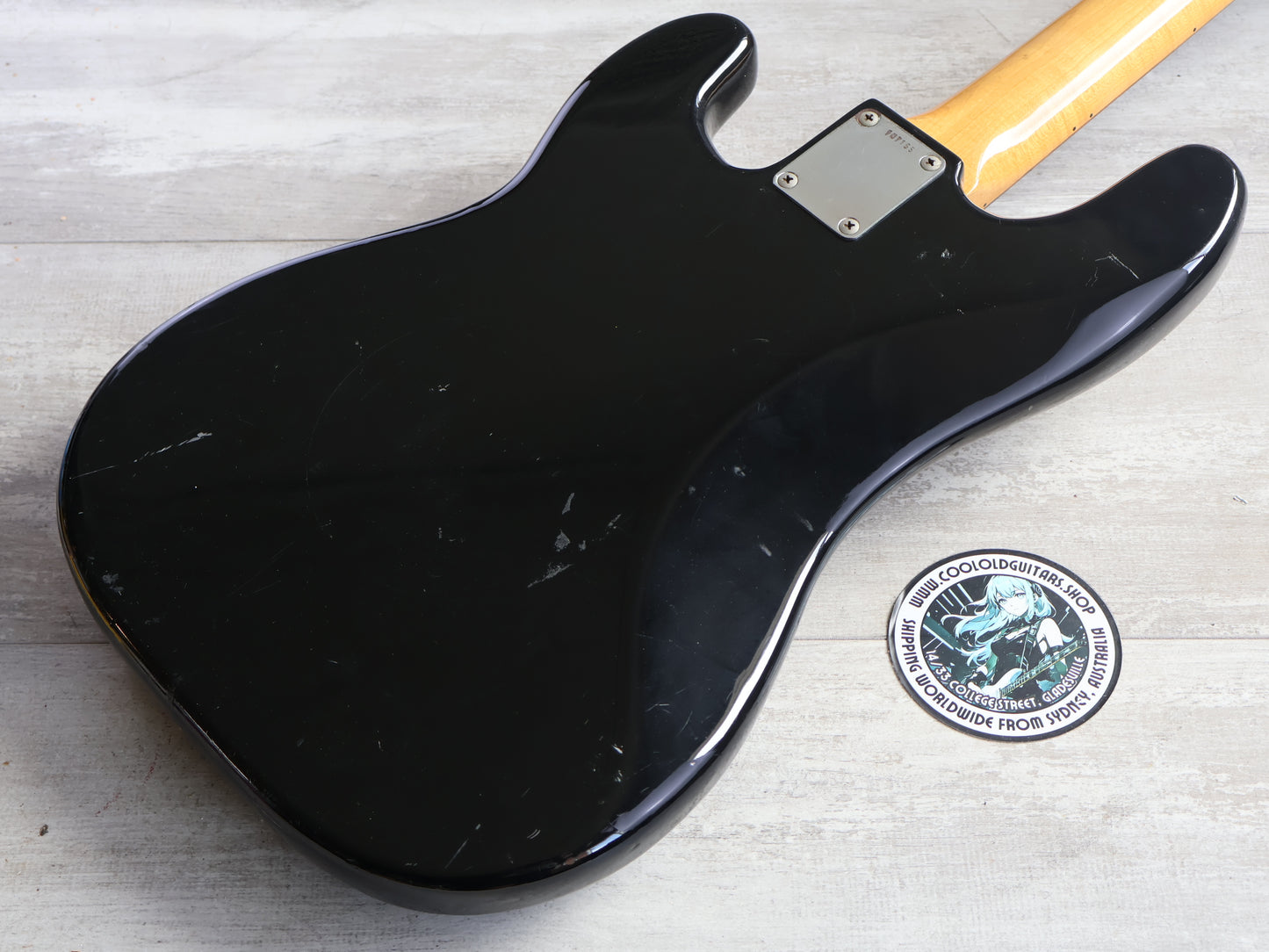 1981 Tokai Japan PB-40 Hard Puncher Precision Bass (Black)