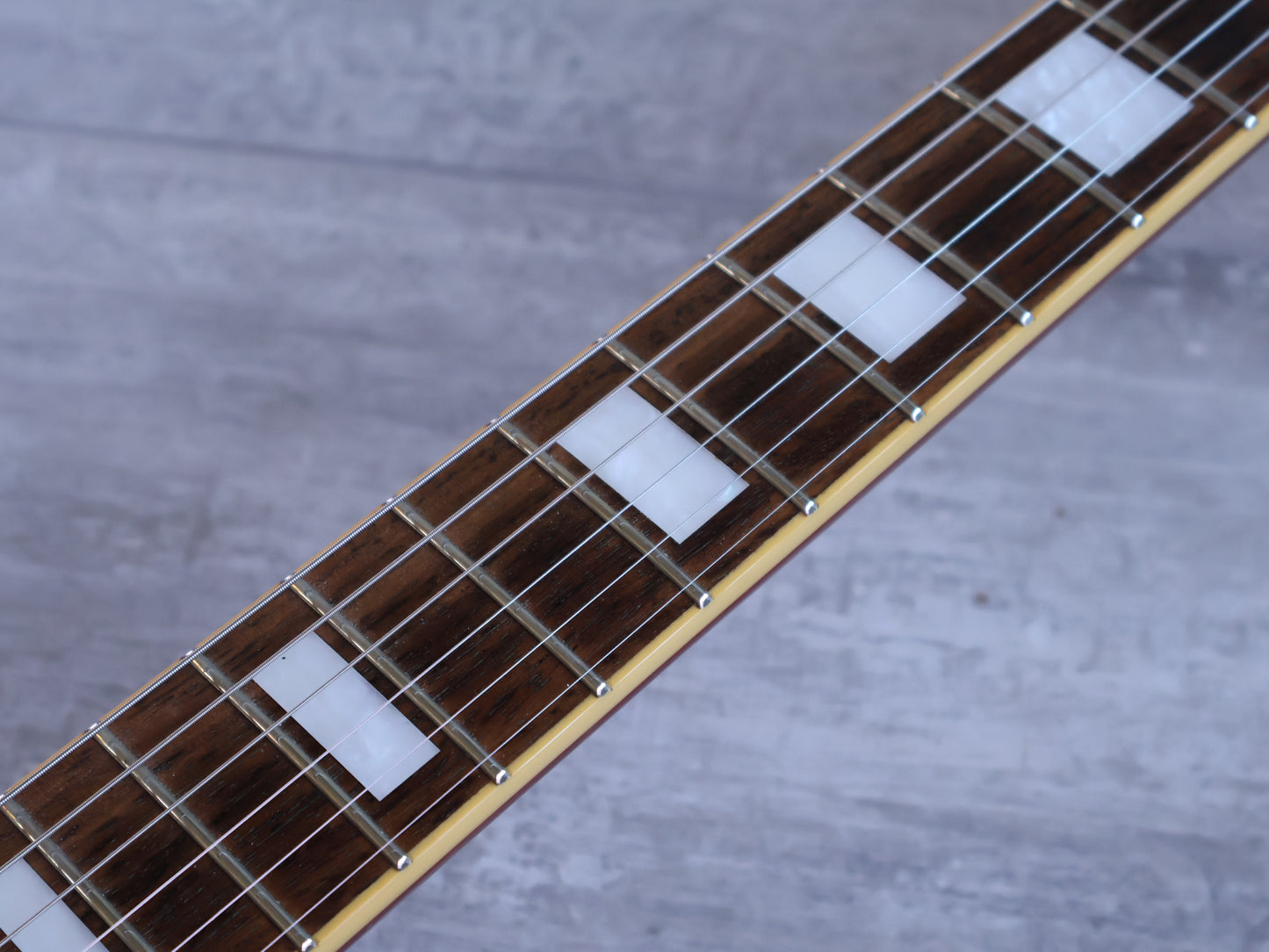 2014 Edwards (by ESP Japan) E-KT-135SQM Double Cutaway (Tiger Eye)