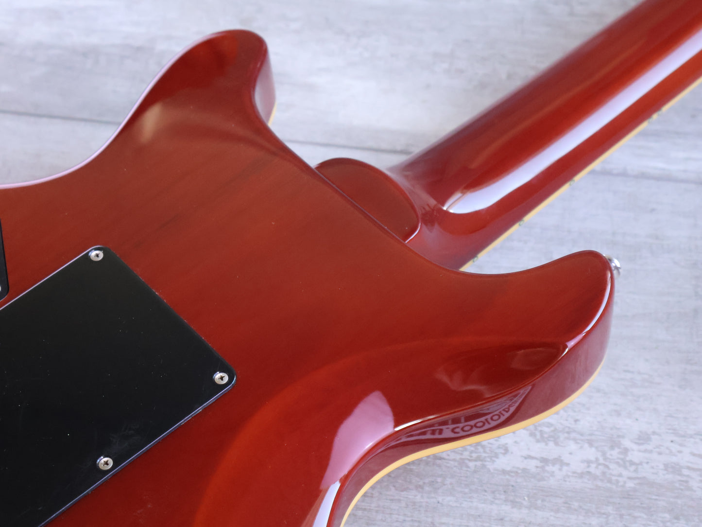 2014 Edwards (by ESP Japan) E-KT-135SQM Double Cutaway (Tiger Eye)