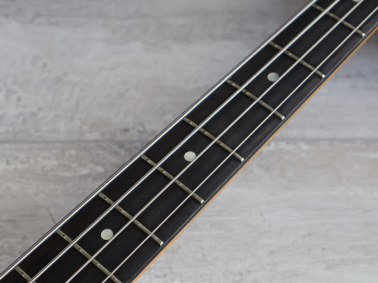 1988 Schecter Japan Precision Bass w/EMG's (Candy Apple Red)