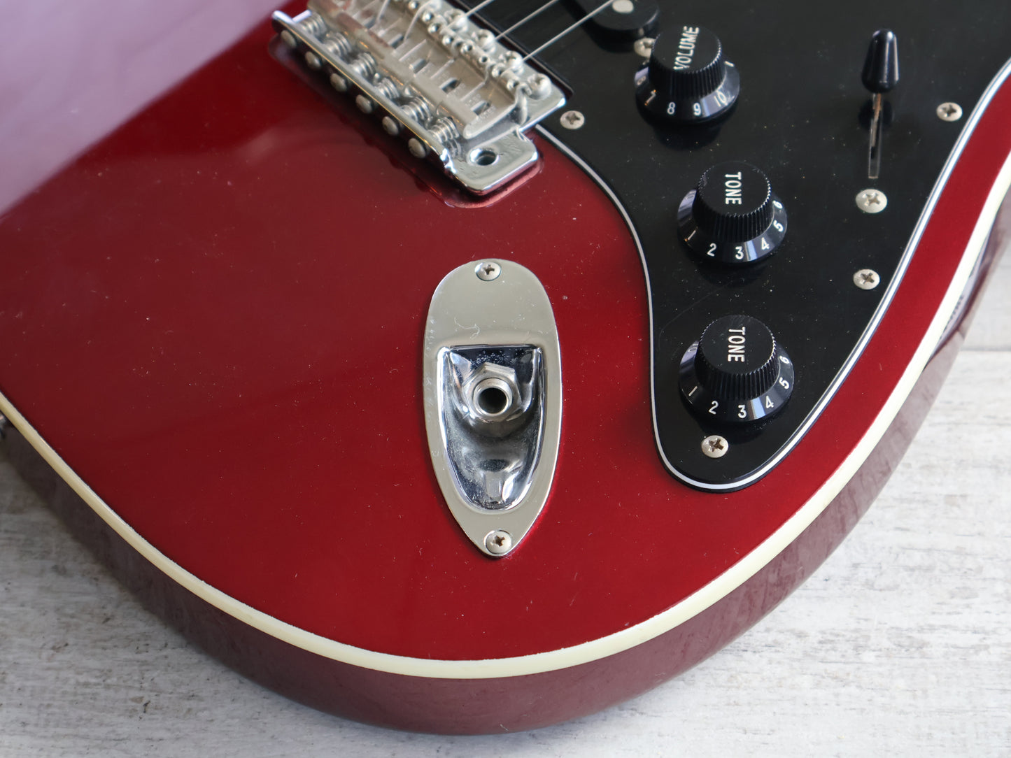 2012 Fender Japan AST Aerodyne Stratocaster (Old Candy Apple Red)