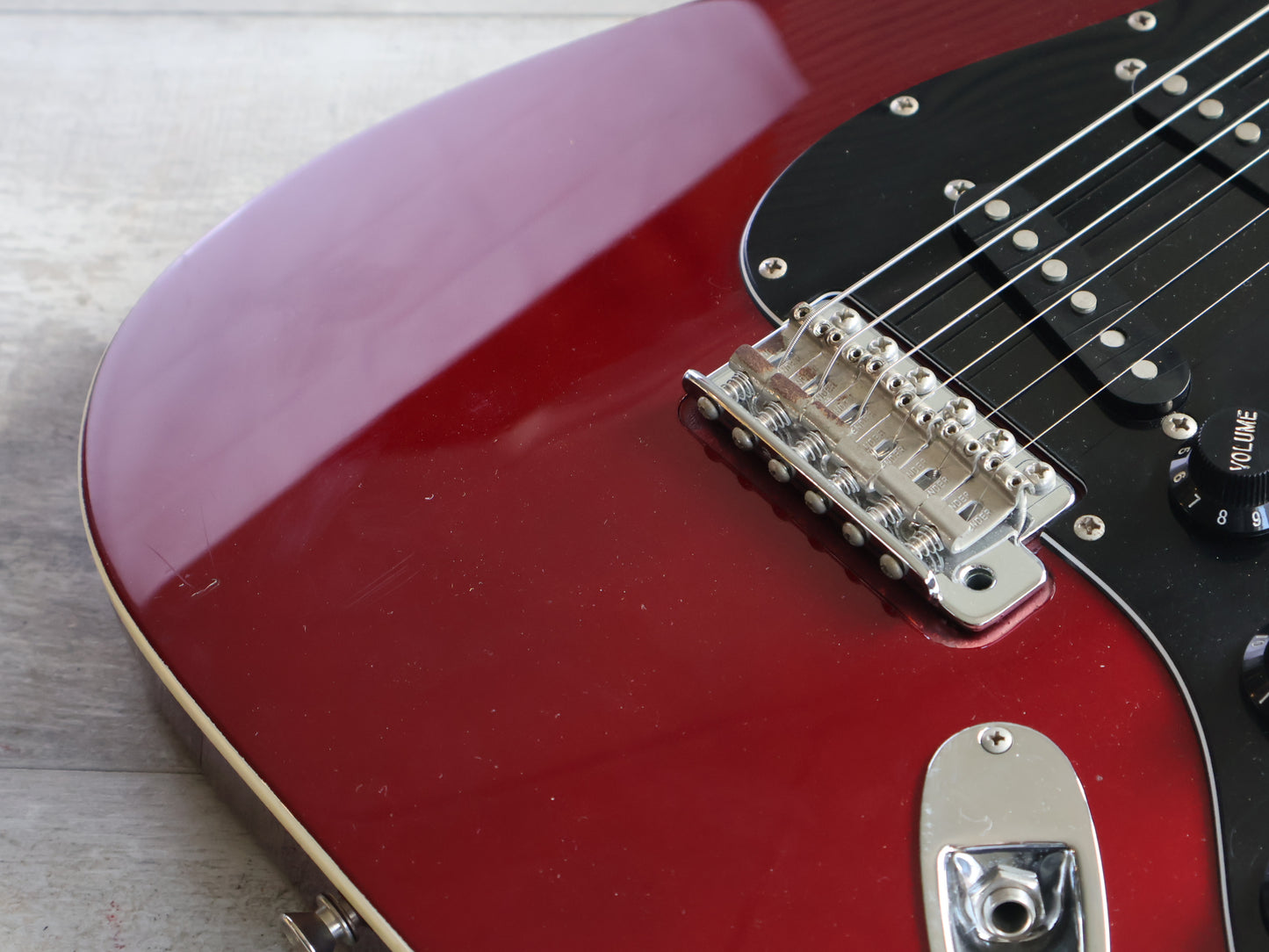 2012 Fender Japan AST Aerodyne Stratocaster (Old Candy Apple Red)