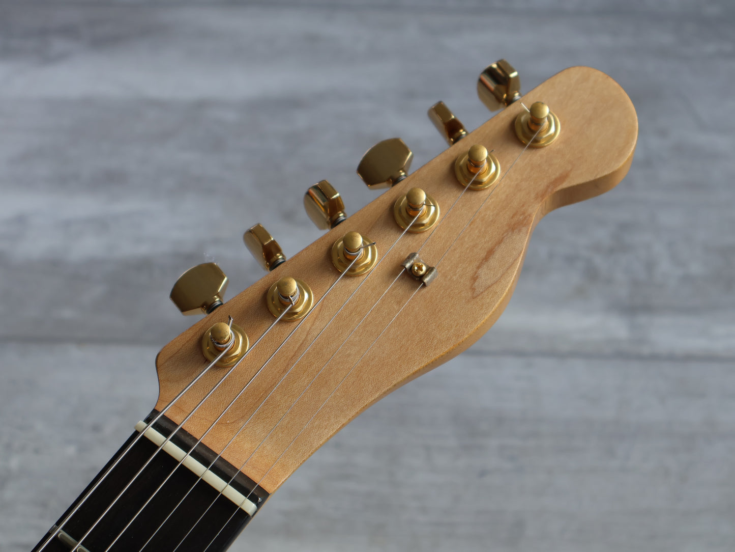 1995 ESP Japan Custom Order Telecaster (Quilt Red)