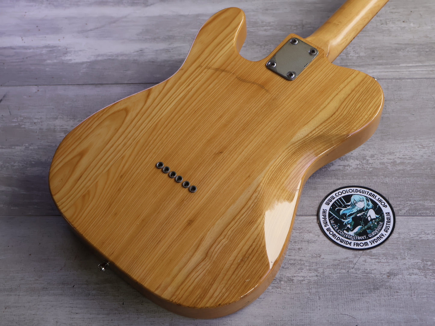 1970's Greco Telecaster Deluxe w/Lollars (Natural)