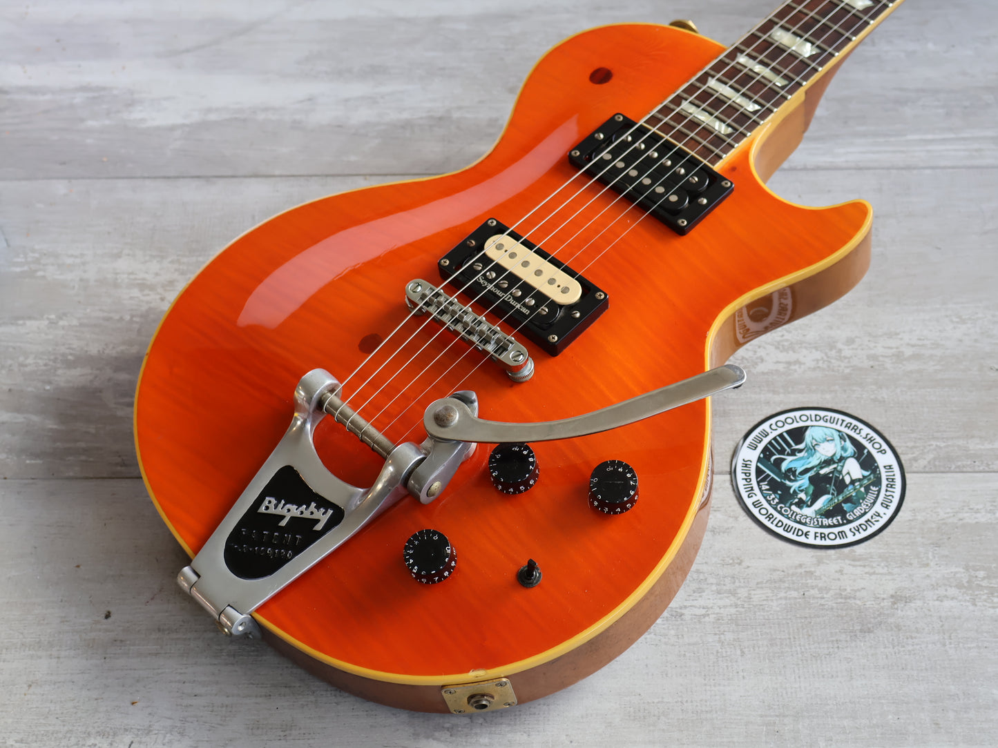 1990's Greco Japan Les Paul Standard w/Bigsby (Modified)