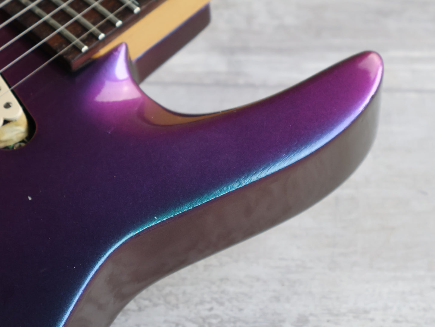 1991 Charvel Jackson Japan SDK-105-SH Super Dinky (Colour Changing Pearlescent)