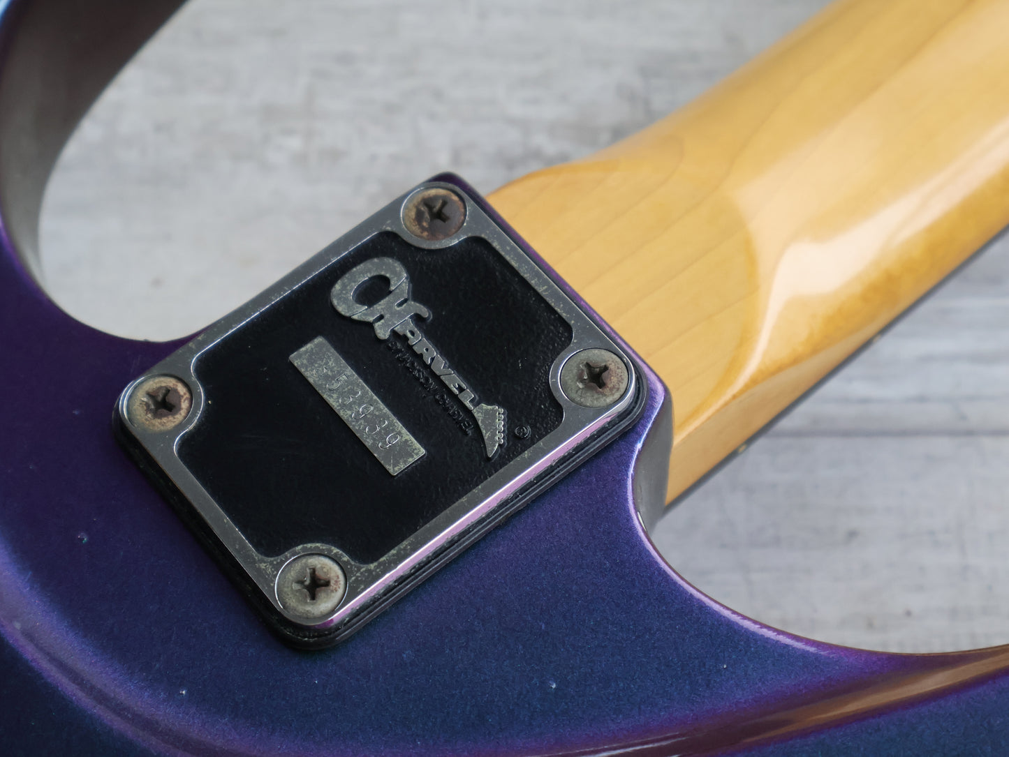 1991 Charvel Jackson Japan SDK-105-SH Super Dinky (Colour Changing Pearlescent)