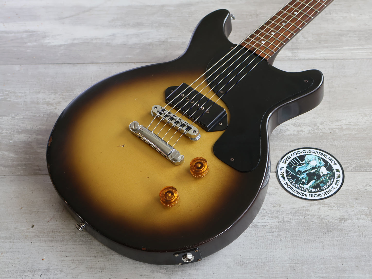 1987 Gibson USA Les Paul Junior DC Double Cutaway (Sunburst)