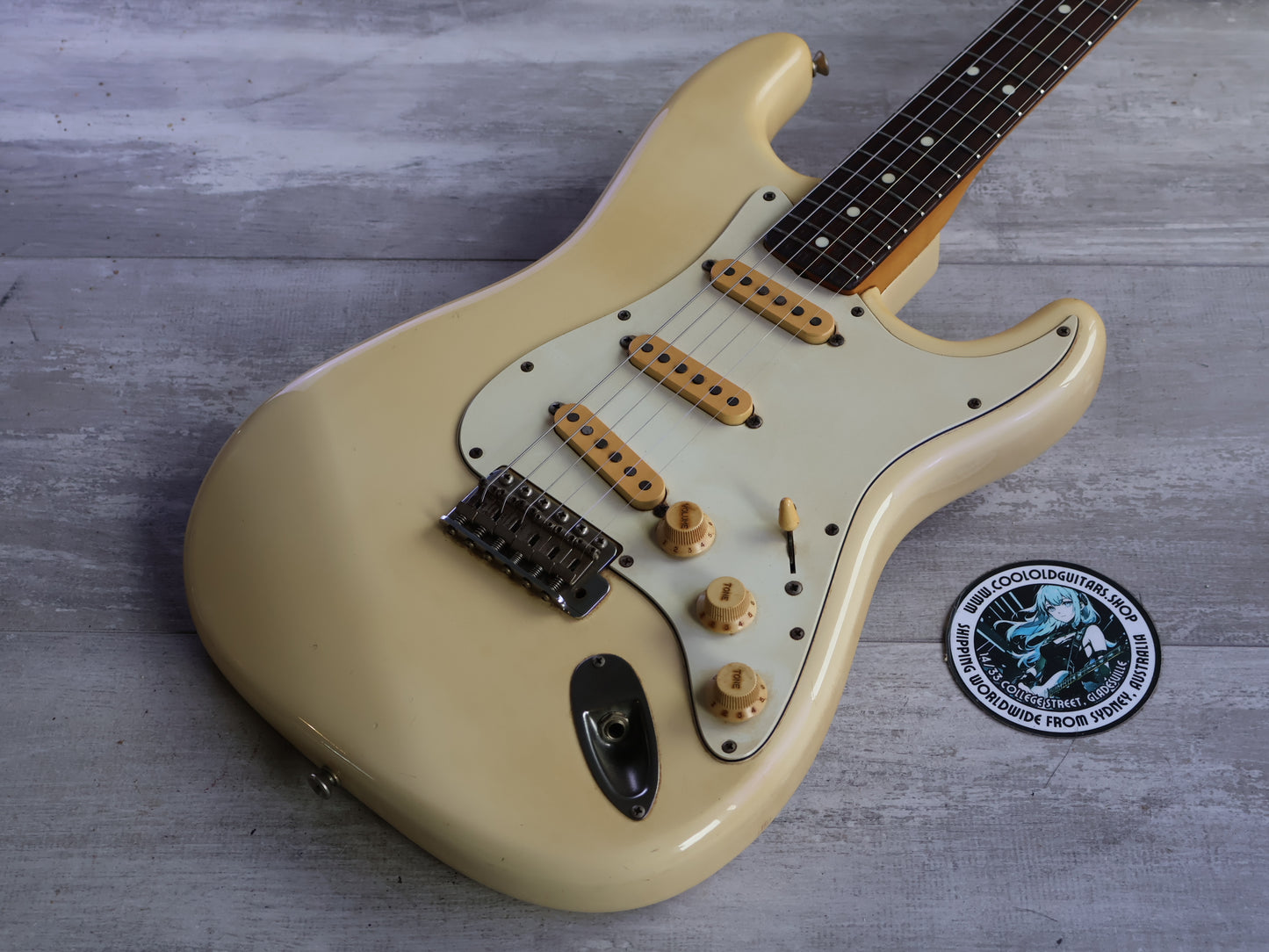 1979 Fernandes Japan FST-60 '64 Reissue Stratocaster (Vintage White)