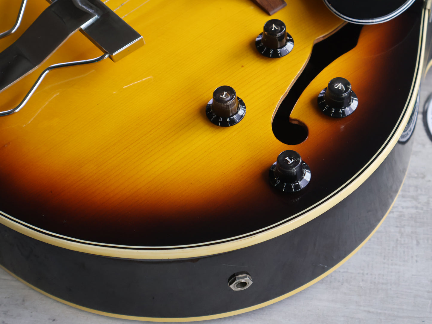1973 Greco Japan S-50 ES-175 Hollowbody Jazzbox (Brown Sunburst)