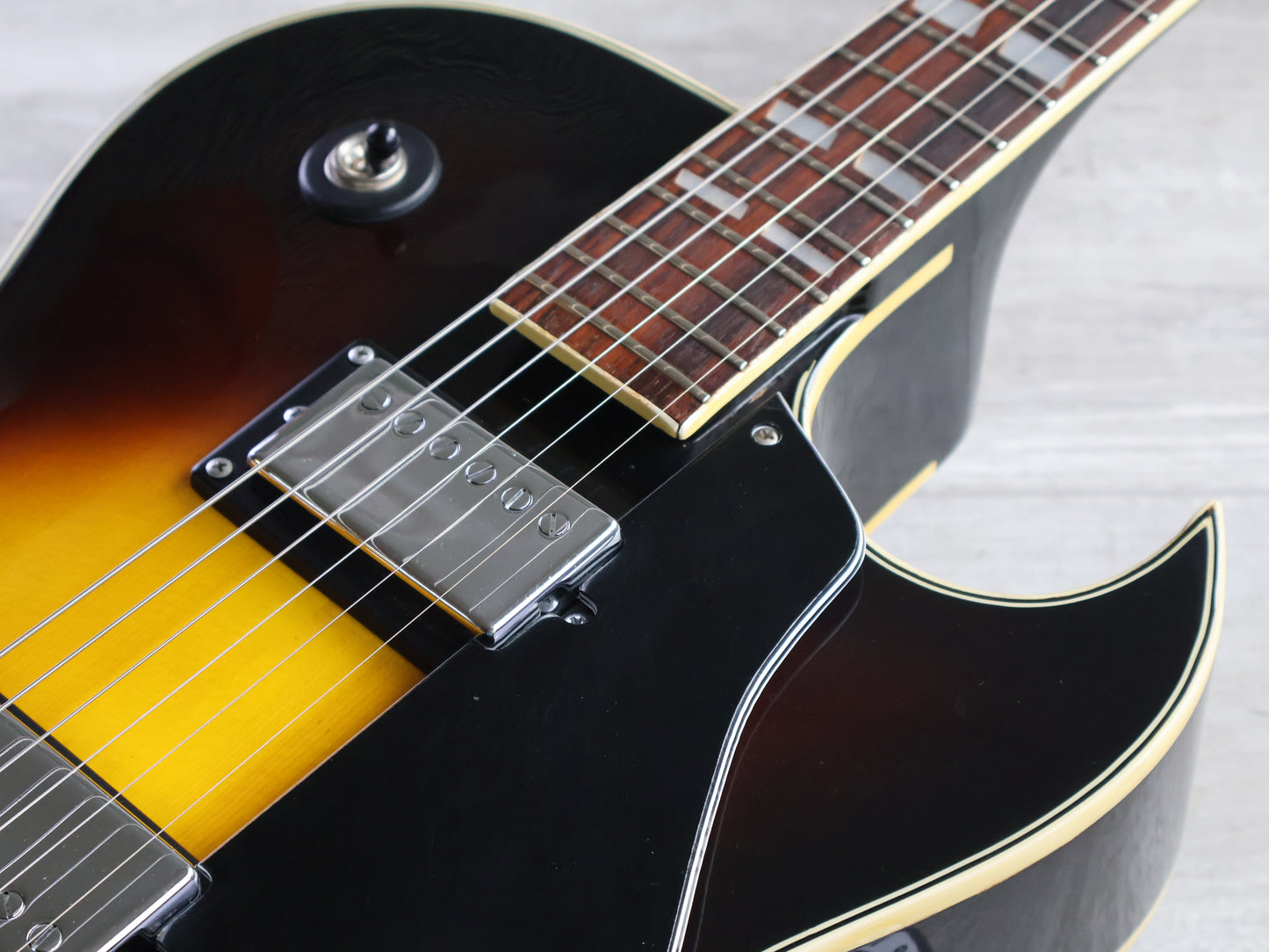 1973 Greco Japan S-50 ES-175 Hollowbody Jazzbox (Brown Sunburst)