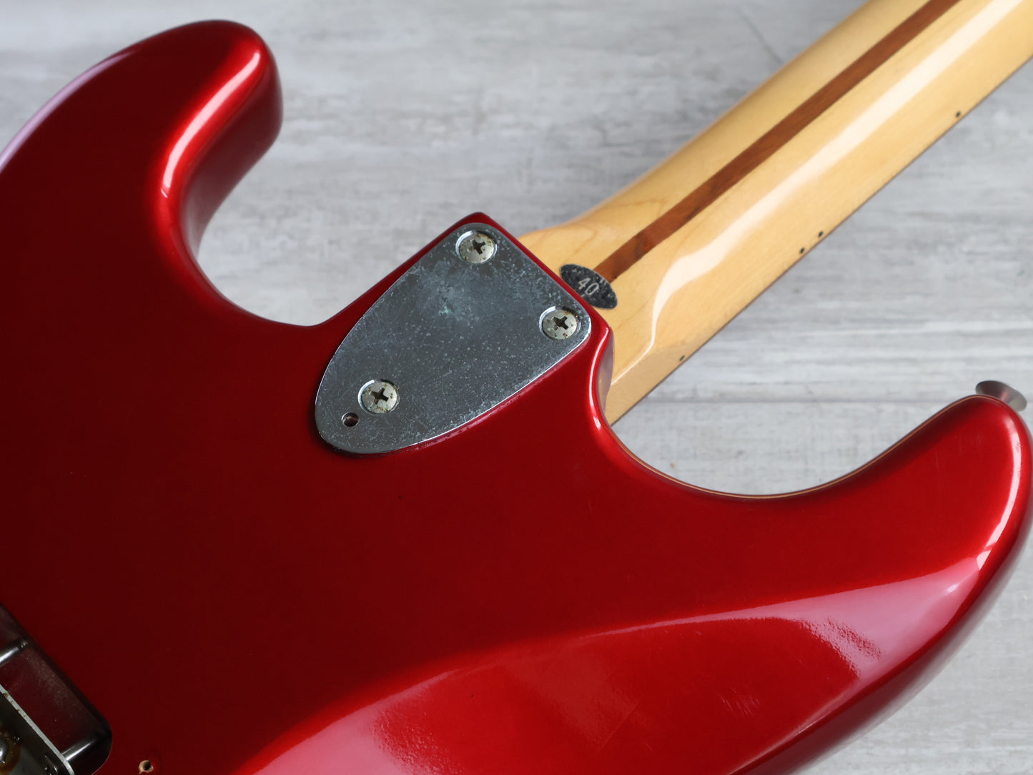 1983 Tokai Japan SS-40 Silver Star Stratocaster (Candy Apple Red)