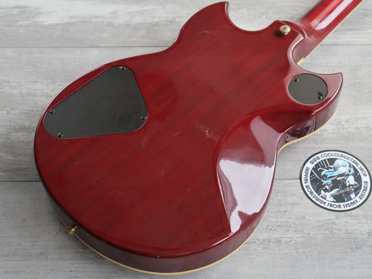 1981 Yamaha Japan SG-1000 Double Cutaway (Cherry Sunburst)