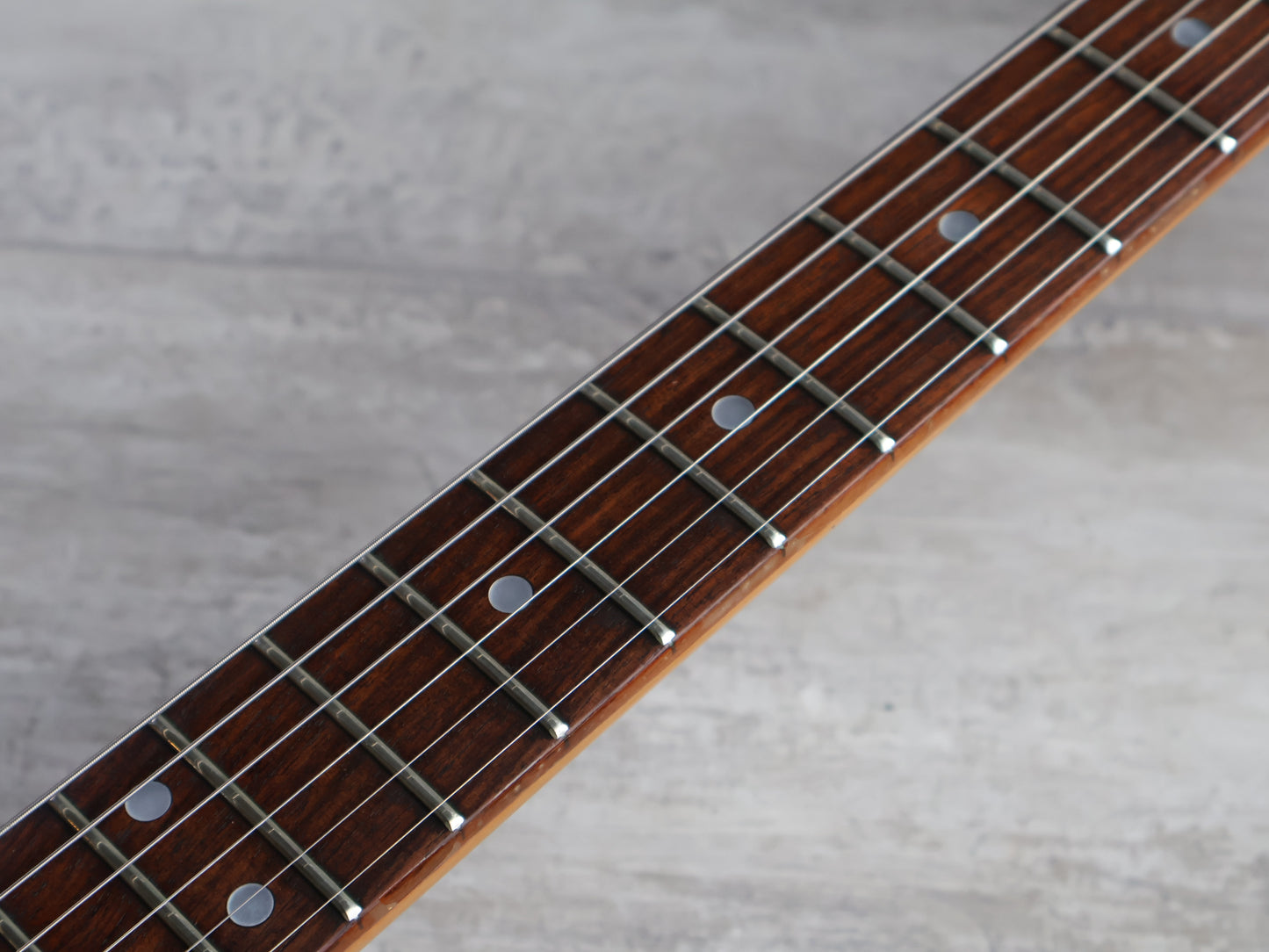 1981 Aria Pro II Japan CS-350 Cardinal Double Cutaway (Red)