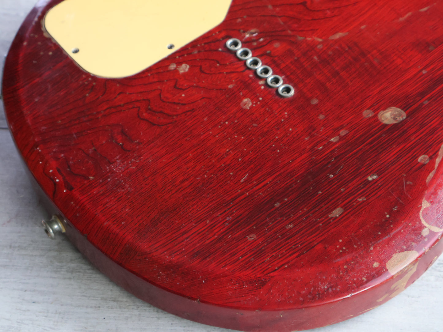 1981 Aria Pro II Japan CS-350 Cardinal Double Cutaway (Red)