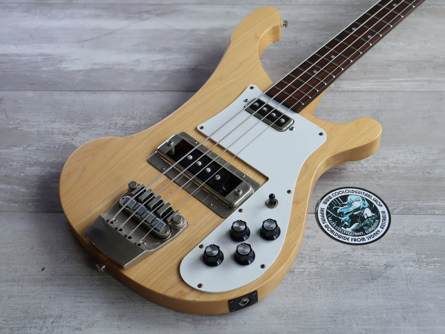 1983 Greco Japan PMB70 "Rock History Series" Electric Bass (Natural)