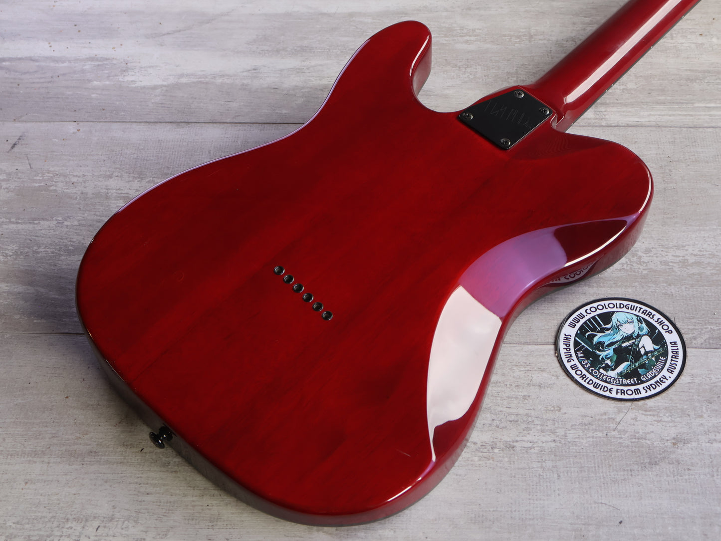 ESP LTD TE-200 HH Telecaster (See Thru Black Cherry)