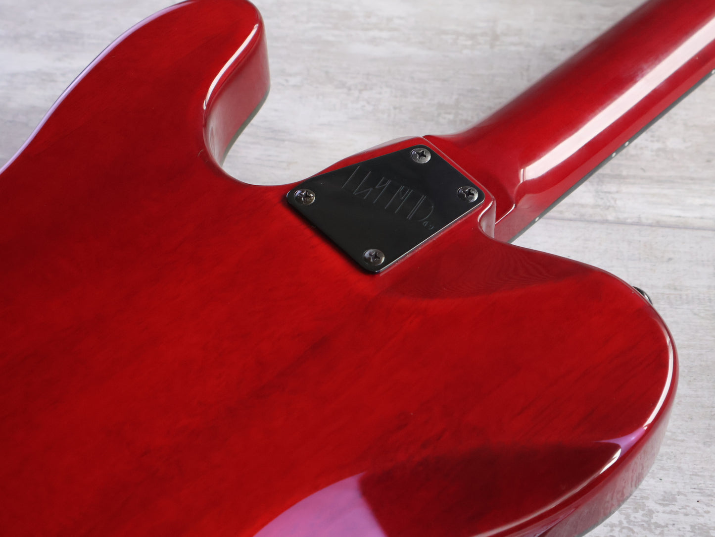 ESP LTD TE-200 HH Telecaster (See Thru Black Cherry)