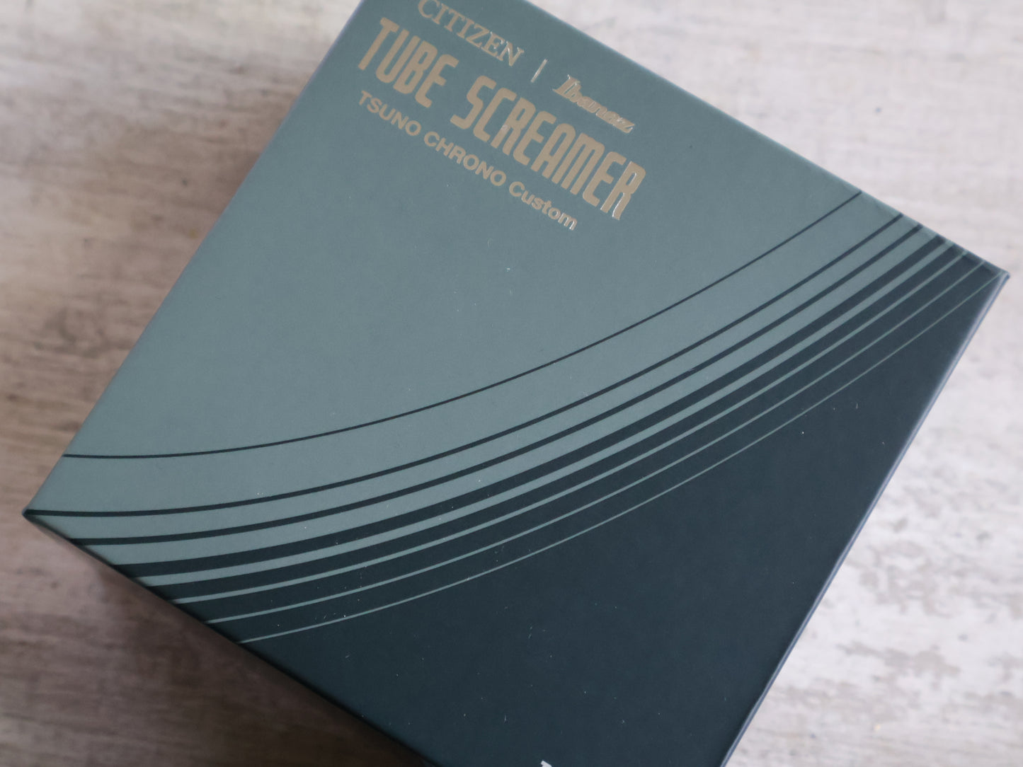 Citizen x Ibanez TSTCC808 Tsuno Chrono Custom Tube Screamer Watch (Limited to 500)