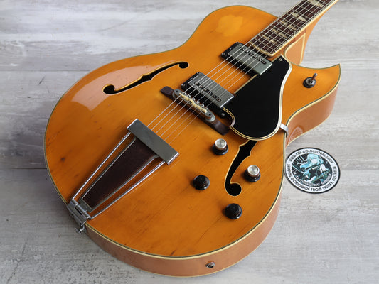 1969 Yamaha Japan AE11 Hollowbody Jazzbox (Natural)