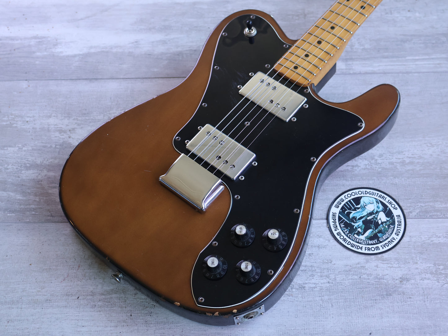 1976 Greco TD500 Telecaster Deluxe (Mocha)