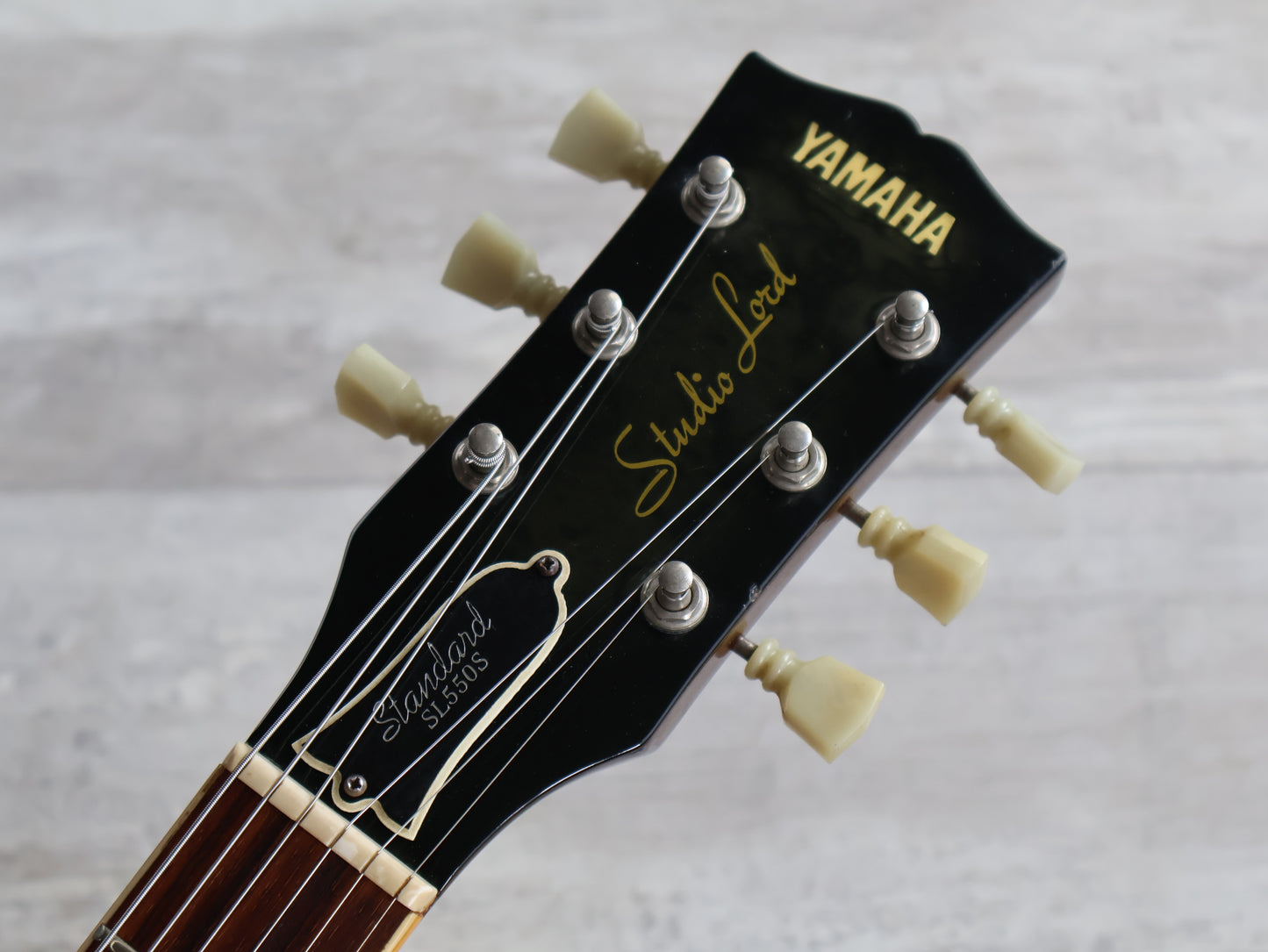 1983 Yamaha Japan SL550S Studio Lord Les Paul Standard (Brown Oil Stain)