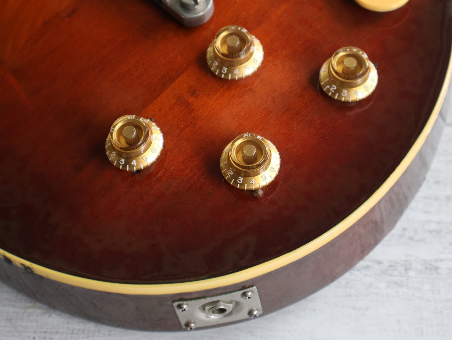 1983 Yamaha Japan SL550S Studio Lord Les Paul Standard (Brown Oil Stain)